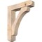 Ekena Millwork Legacy Craftsman Smooth Bracket w/ Offset Brace, Douglas Fir, 7 1/2"W x 34"D x 40"H BKT0806X34X40LEC04SDF - alternate 1